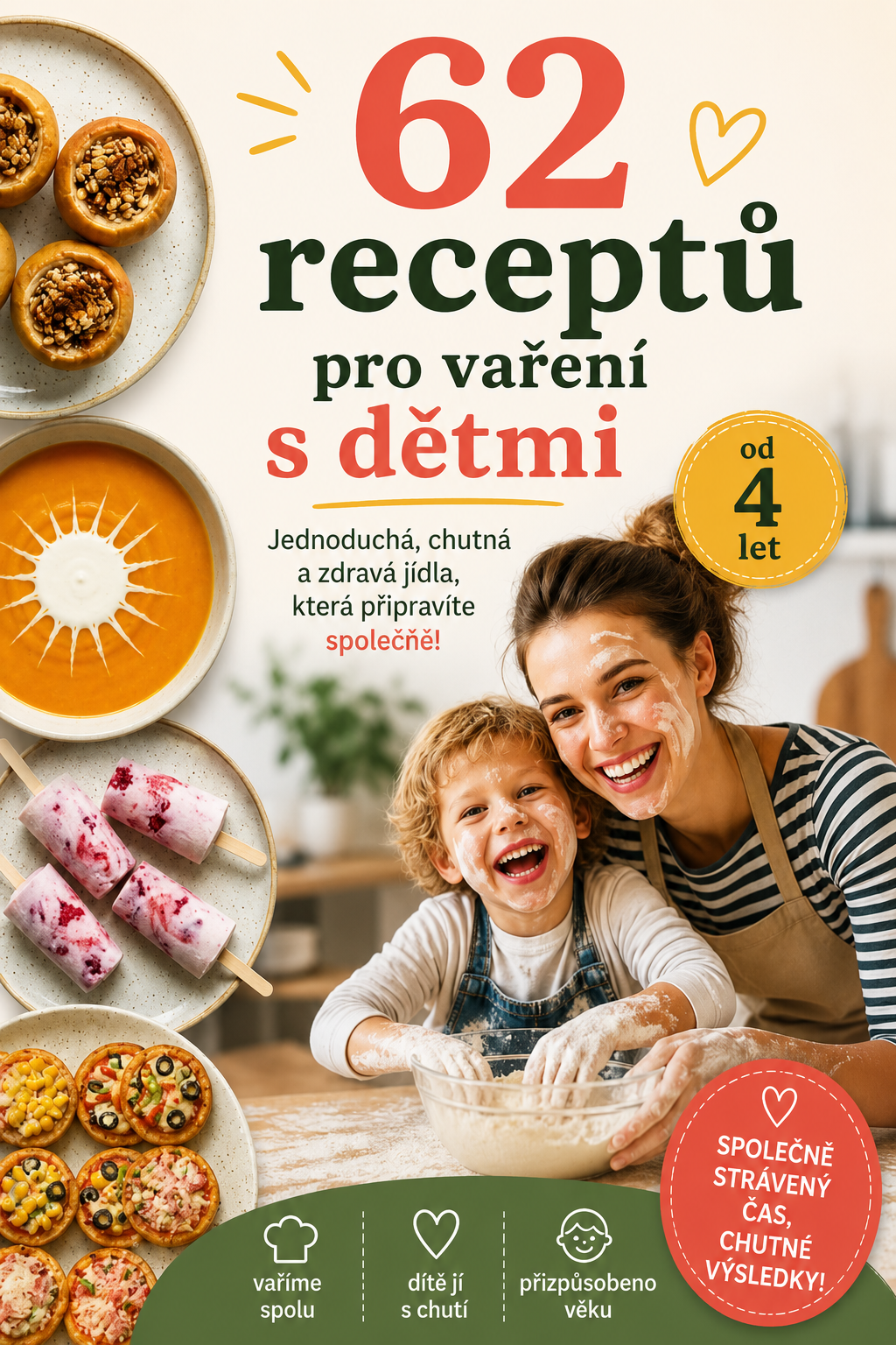 62 receptů, které děti milují vařit