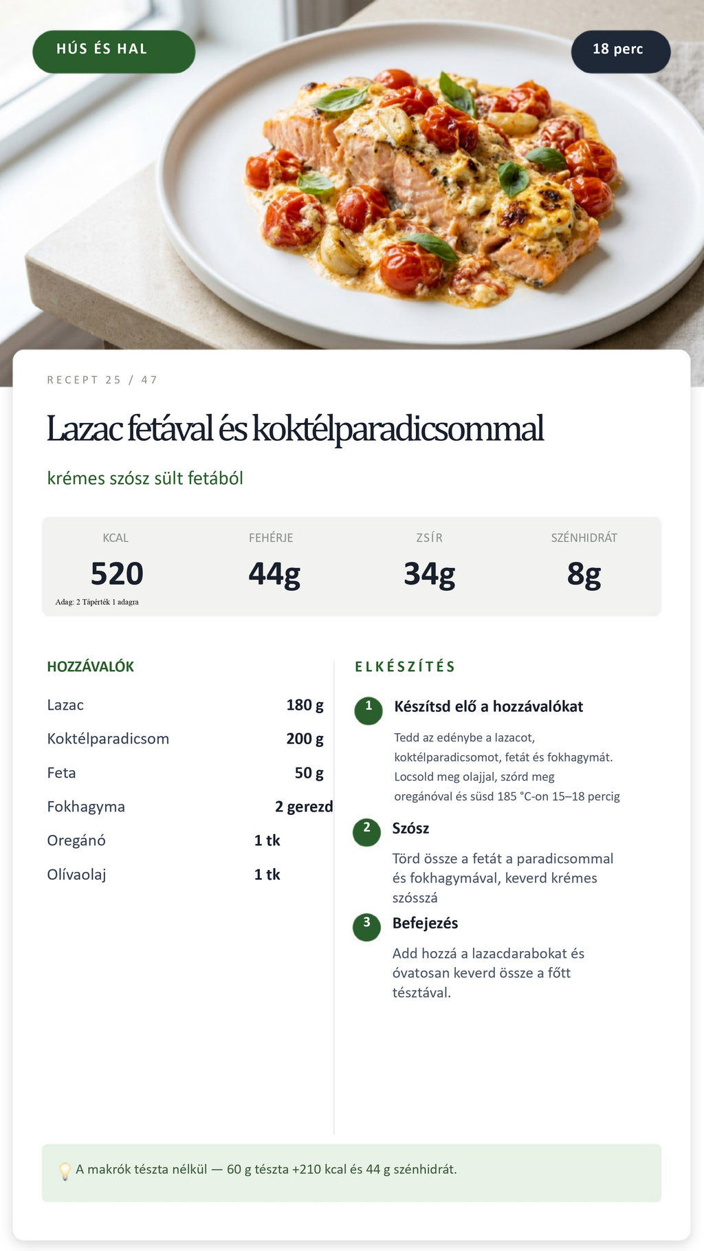 47 magas fehérjetartalmú recept air fryerhez + 7 napos étrend + bevásárlólista