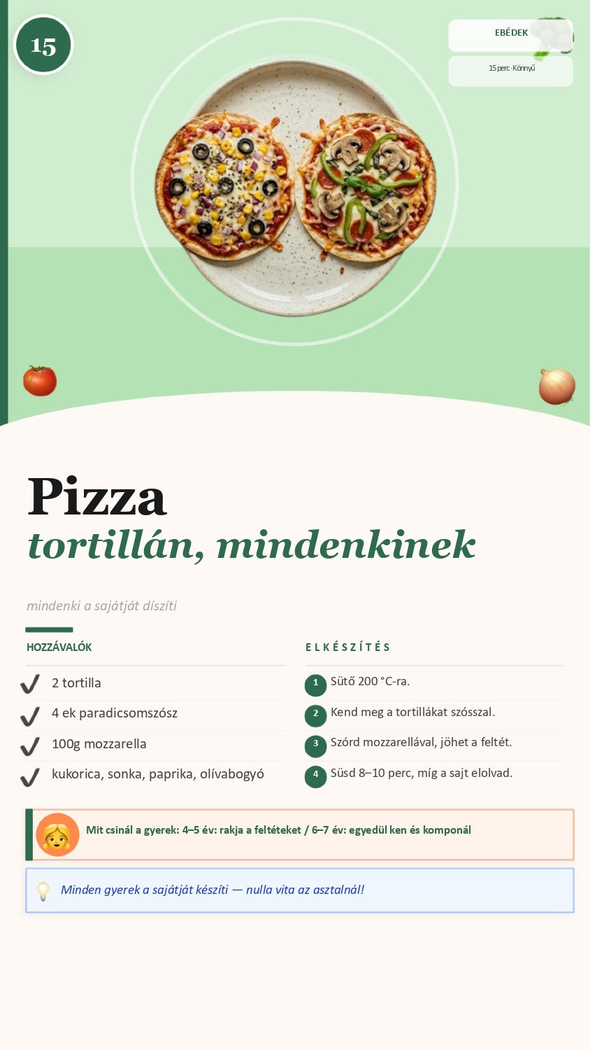 62 recept, amit a gyerekek imádnak elkészíteni