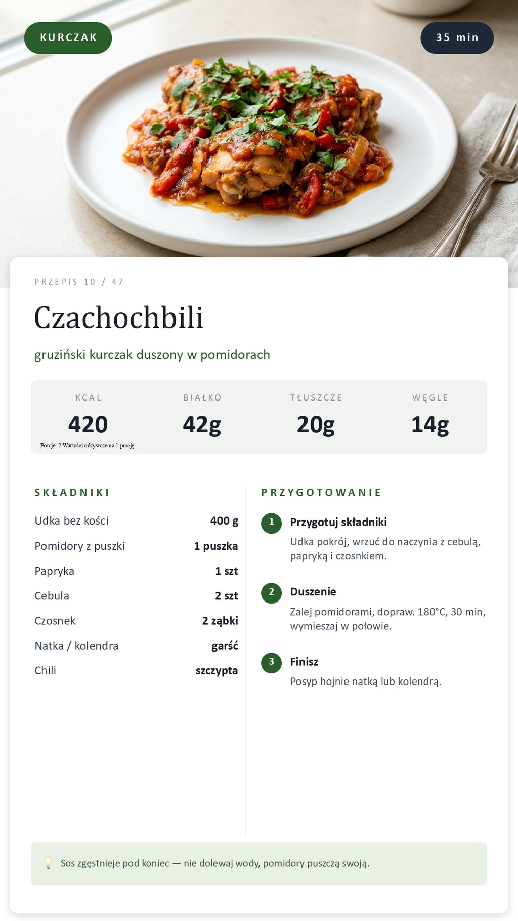 47 wysokobiałkowych przepisów do Air Fryera + 7-dniowe menu + lista zakupów